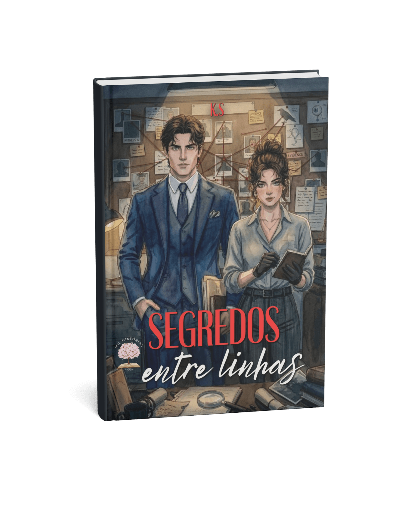 Segredos Entre Linhas - capa
